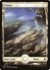 Plains (251) - Full Art, Battle for Zendikar