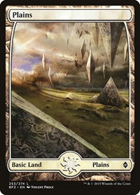 Plains (253) - Full Art, Battle for Zendikar