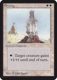 Blessing, Alpha Edition