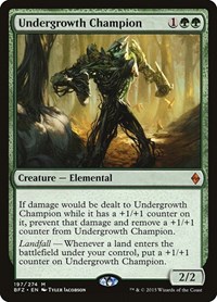 Undergrowth Champion, Battle for Zendikar