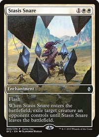 Stasis Snare, Game Day & Store Championship Promos