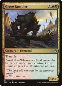 Grove Rumbler, Battle for Zendikar