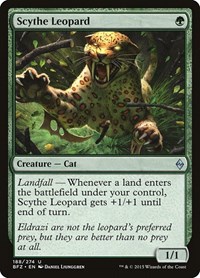 Scythe Leopard, Battle for Zendikar
