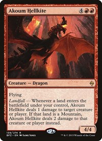 Akoum Hellkite, Battle for Zendikar
