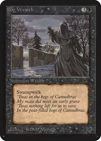 Bog Wraith, Alpha Edition