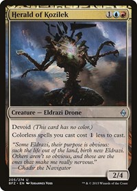 Herald of Kozilek, Battle for Zendikar