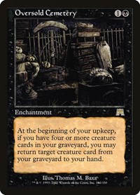 Oversold Cemetery, Onslaught