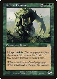 Krosan Colossus, Onslaught