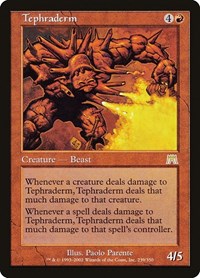 Tephraderm, Onslaught