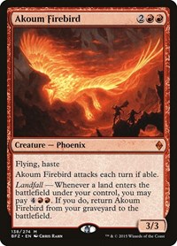 Akoum Firebird, Battle for Zendikar