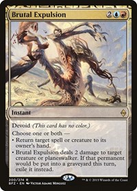 Brutal Expulsion, Battle for Zendikar