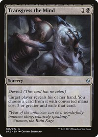 Transgress the Mind, Battle for Zendikar
