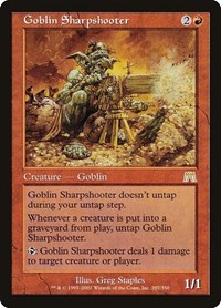 Goblin Sharpshooter, Onslaught