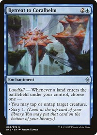 Retreat to Coralhelm, Battle for Zendikar