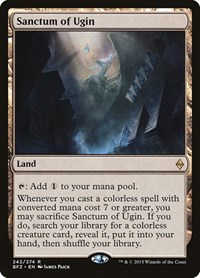 Sanctum of Ugin, Battle for Zendikar