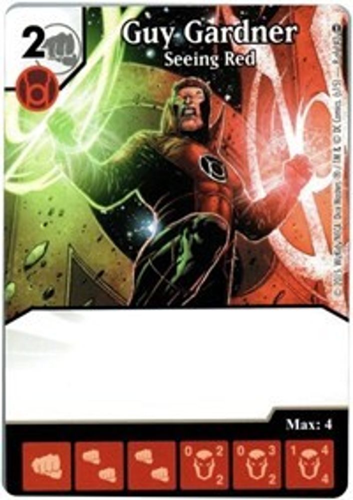 Guy Gardner - Seeing Red, Standard, front