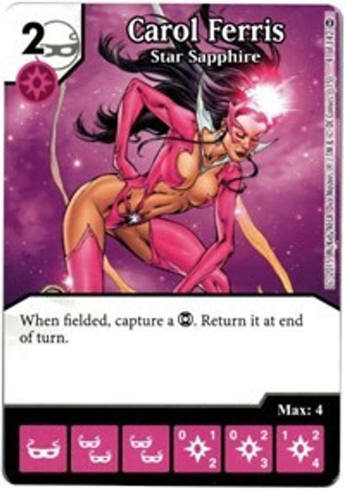 Carol Ferris - Star Sapphire, Standard, front