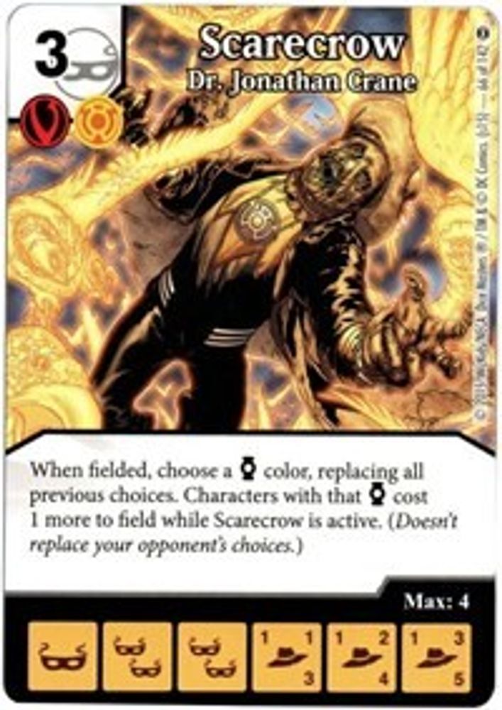 Scarecrow - Dr. Jonathan Crane, Standard, front