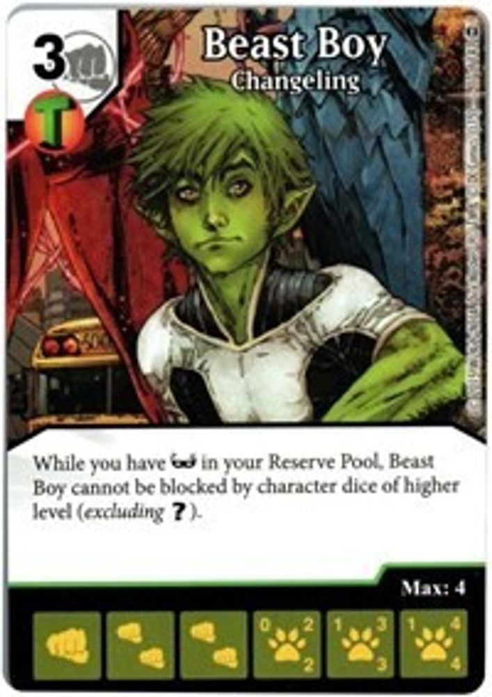 Beast Boy - Changeling, Standard, front