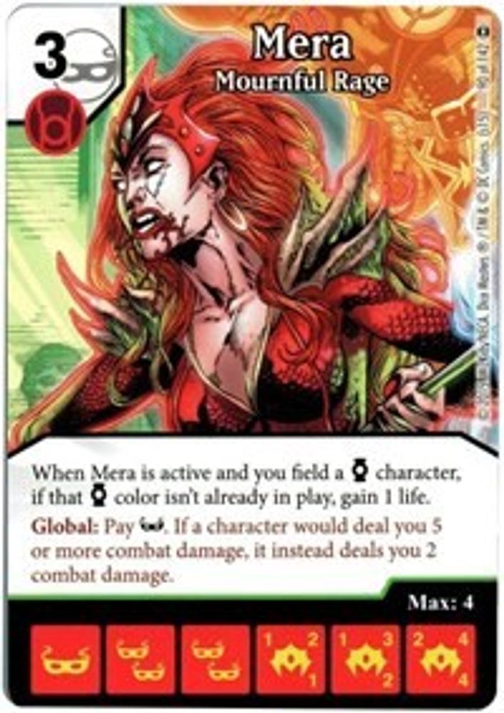 Mera - Mournful Rage, Standard, front