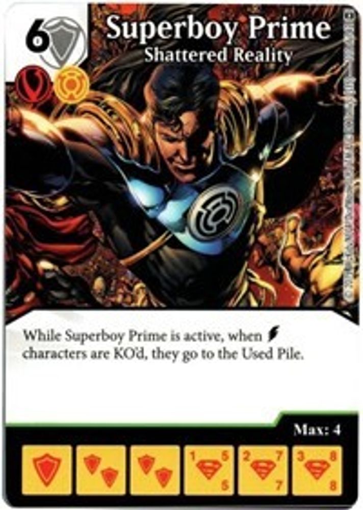 Superboy Prime - Shattered Reality, Standard, front