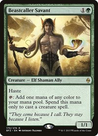 Beastcaller Savant, Battle for Zendikar