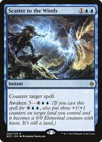 Scatter to the Winds, Battle for Zendikar