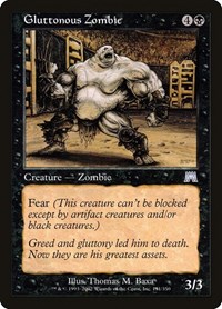 Gluttonous Zombie, Onslaught