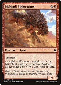 Makindi Sliderunner, Battle for Zendikar