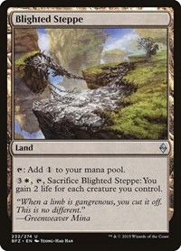 Blighted Steppe, Battle for Zendikar