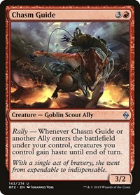 Chasm Guide, Battle for Zendikar