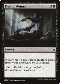 Dutiful Return, Battle for Zendikar