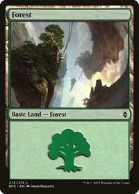 Forest (272), Battle for Zendikar