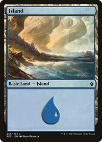 Island (255), Battle for Zendikar