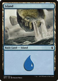 Island (258), Battle for Zendikar