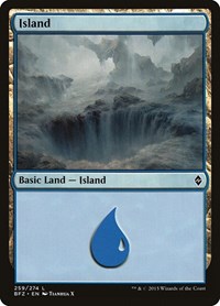 Island (259), Battle for Zendikar