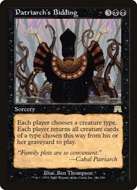 Patriarch's Bidding, Onslaught