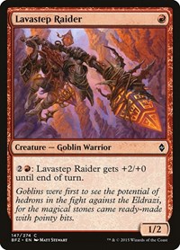 Lavastep Raider, Battle for Zendikar