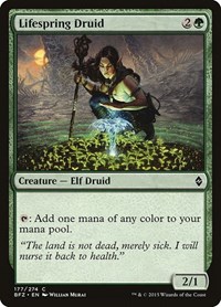 Lifespring Druid, Battle for Zendikar