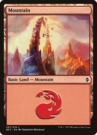 Mountain (267), Battle for Zendikar