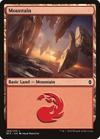 Mountain (268), Battle for Zendikar