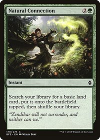 Natural Connection, Battle for Zendikar