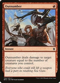 Outnumber, Battle for Zendikar