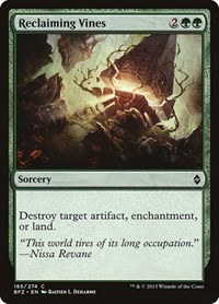 Reclaiming Vines, Battle for Zendikar