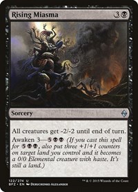 Rising Miasma, Battle for Zendikar