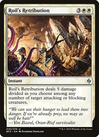 Roil's Retribution, Battle for Zendikar
