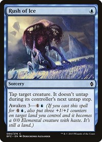 Rush of Ice, Battle for Zendikar