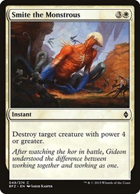 Smite the Monstrous, Battle for Zendikar