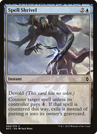 Spell Shrivel, Battle for Zendikar