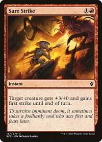 Sure Strike, Battle for Zendikar